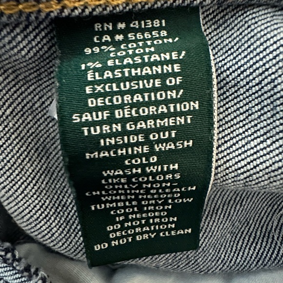 Polo Ralph Lauren Women’s Blue Embroidered Patch Denim Jean Jacket - Picture 14 of 16